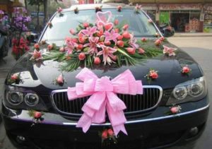 bunga mobil pengantin murah